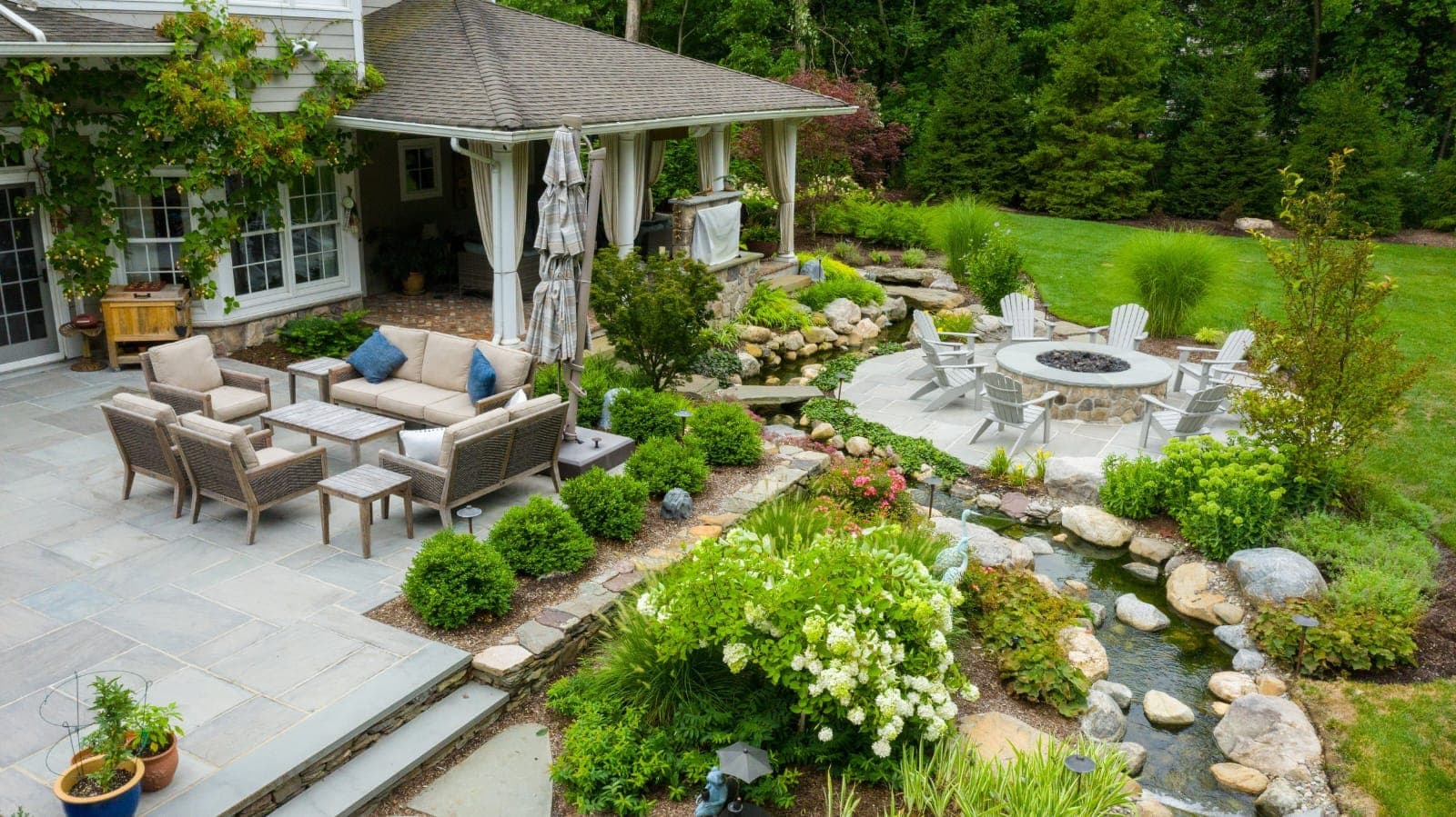 Luxury landscape garden design